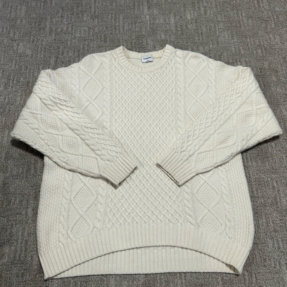 Aritzia’s Peggy Sweater - Whisper White
